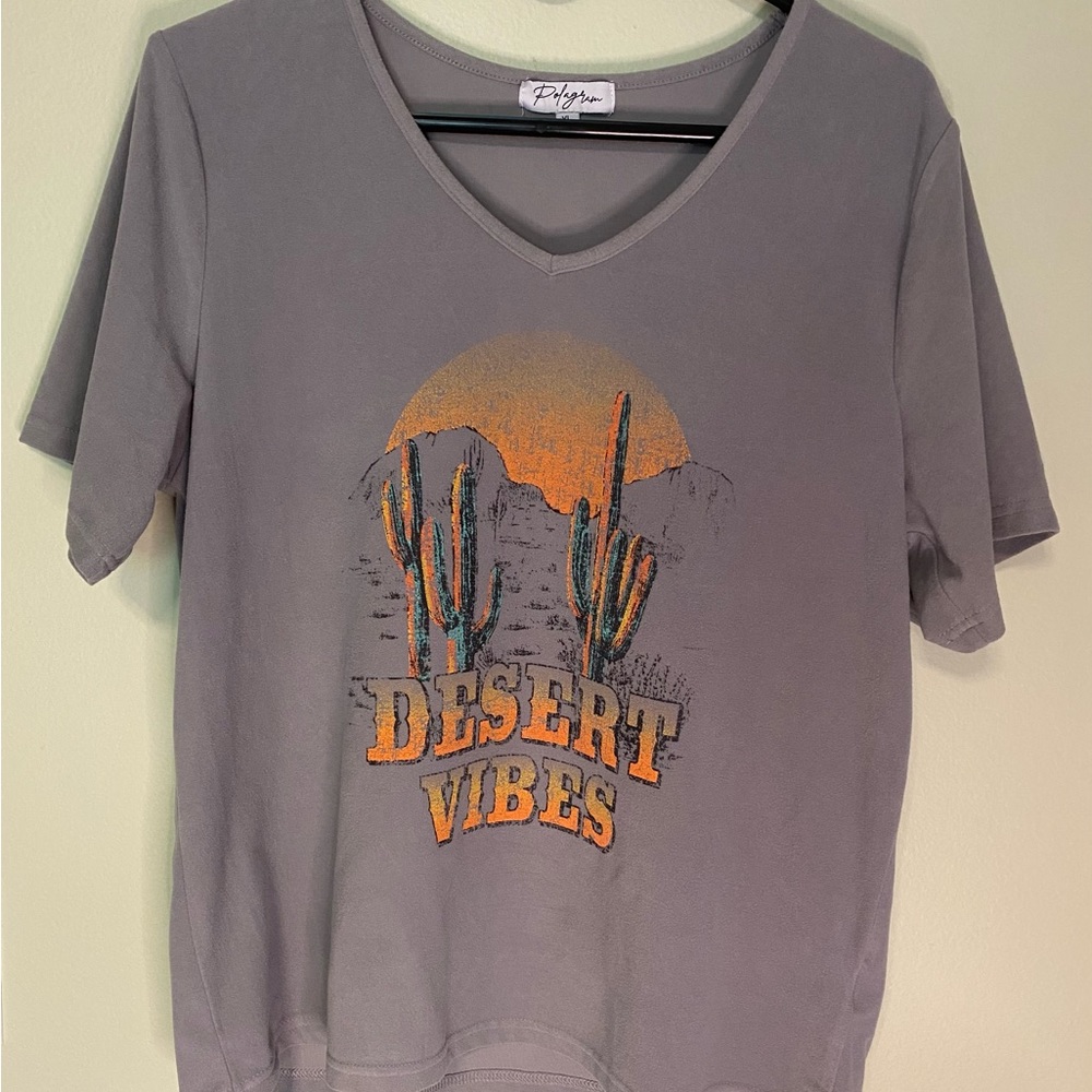 Polagram T-shirt, v-neck, size XL